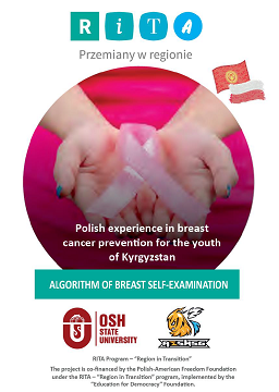 Polish experience in breast cancer prevention for the youth of Kyrgyzstan. Algorithm of Breast Self-Examination